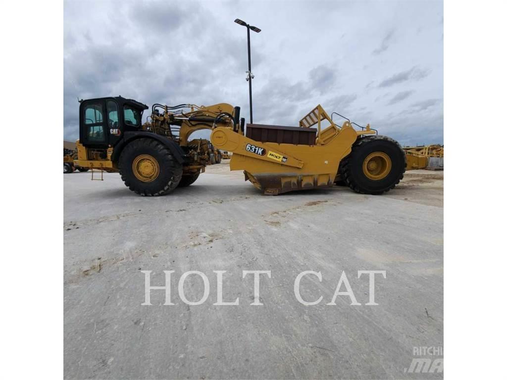 CAT 631K Földnyesők (szkréperek)