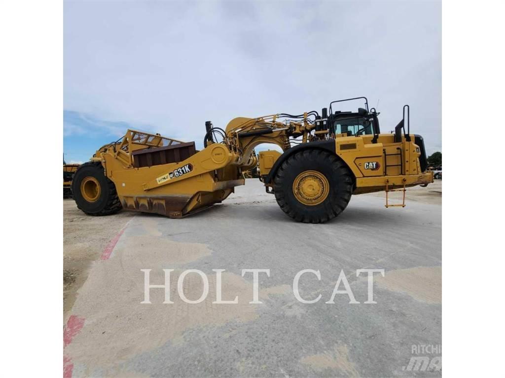 CAT 631K Földnyesők (szkréperek)