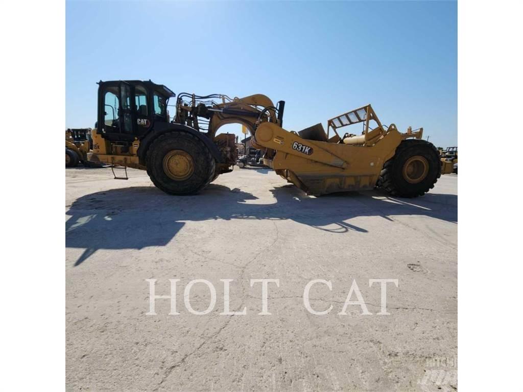 CAT 631K Földnyesők (szkréperek)