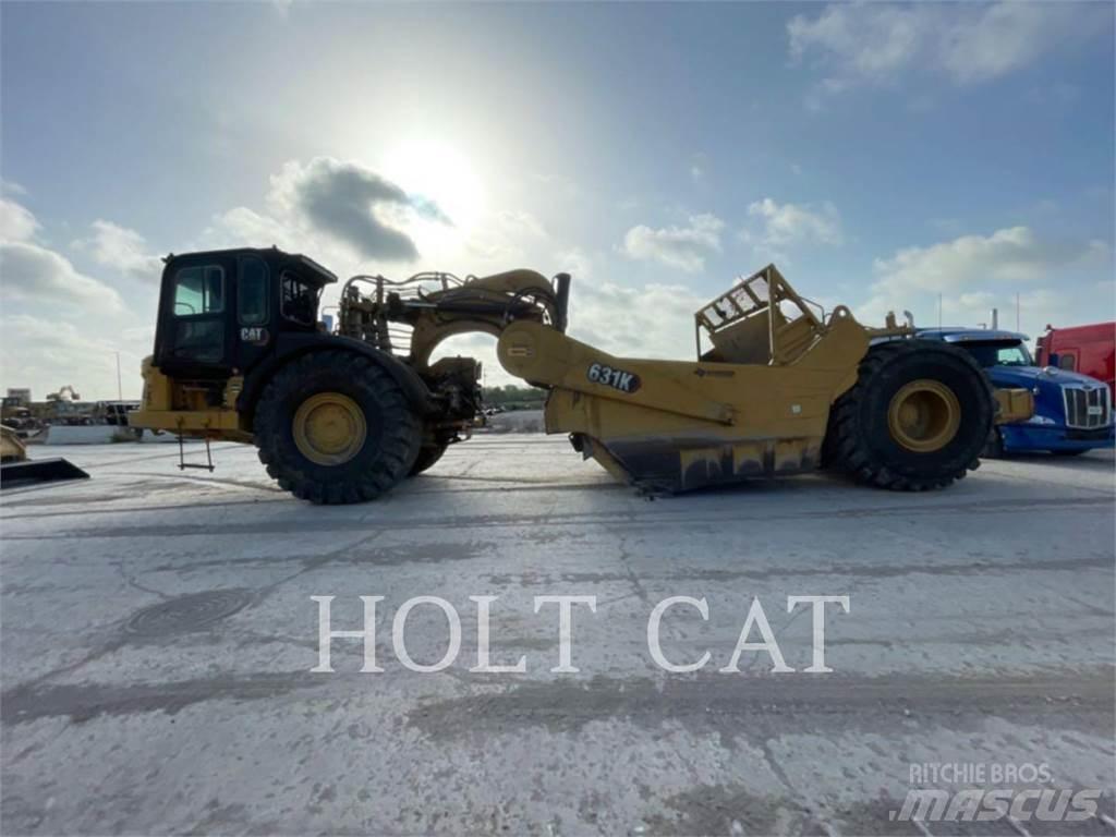 CAT 631K Földnyesők (szkréperek)