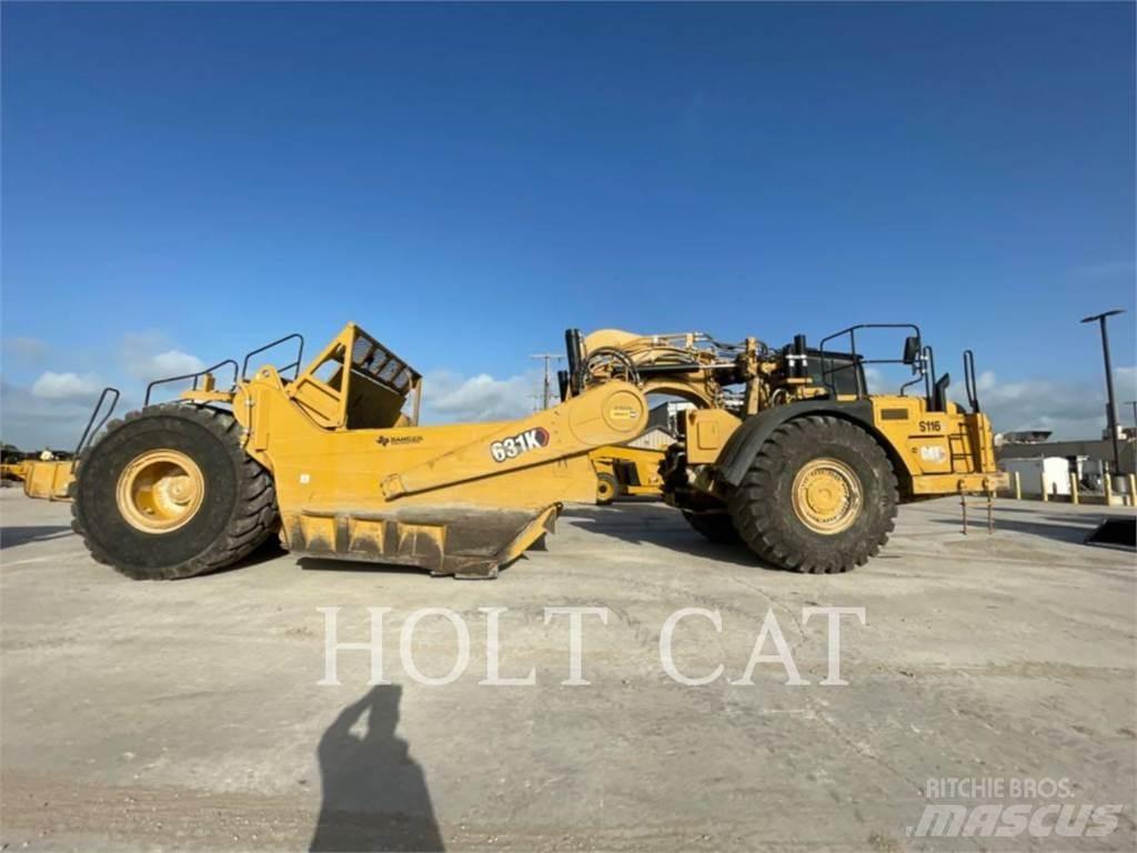 CAT 631K Földnyesők (szkréperek)
