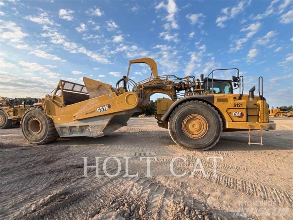 CAT 631K Földnyesők (szkréperek)