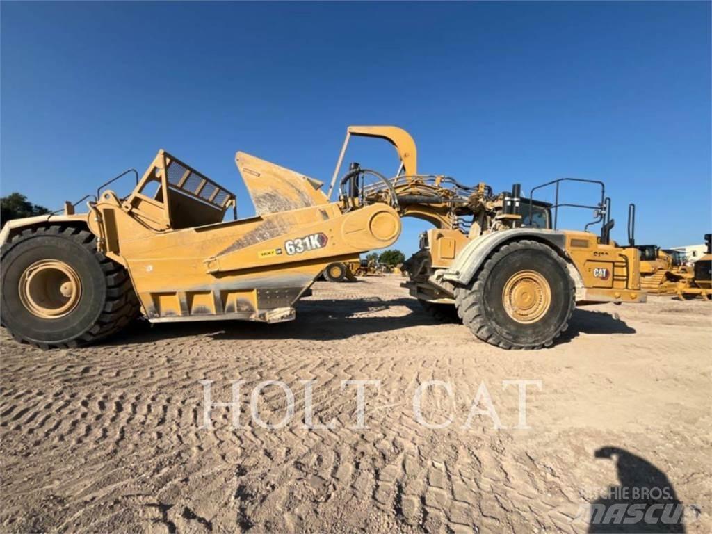 CAT 631K Földnyesők (szkréperek)