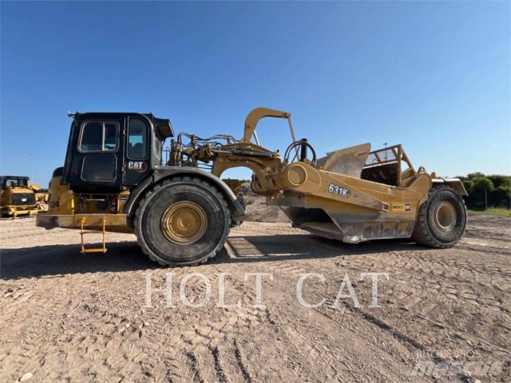 CAT 631K Földnyesők (szkréperek)