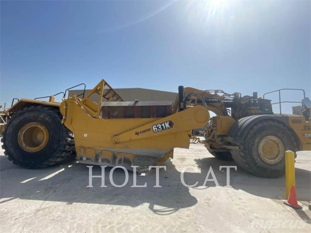 CAT 631K Földnyesők (szkréperek)
