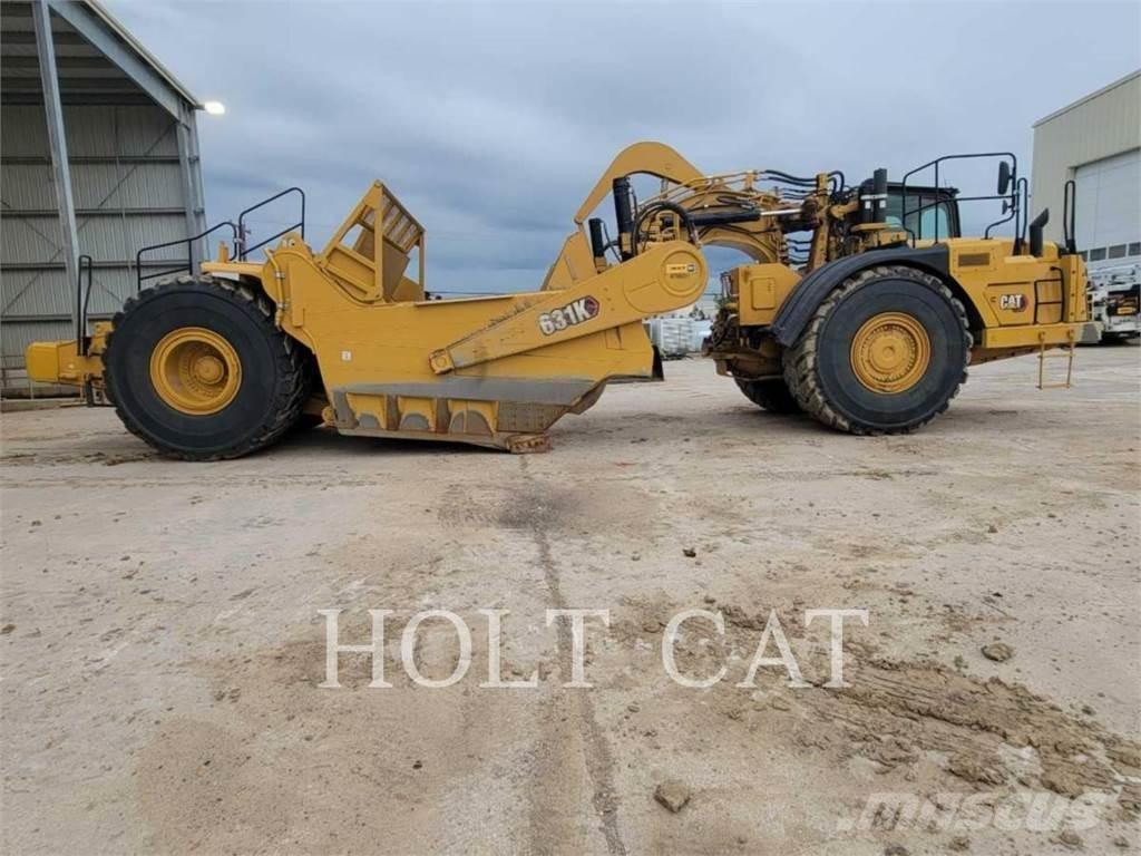 CAT 631K Földnyesők (szkréperek)