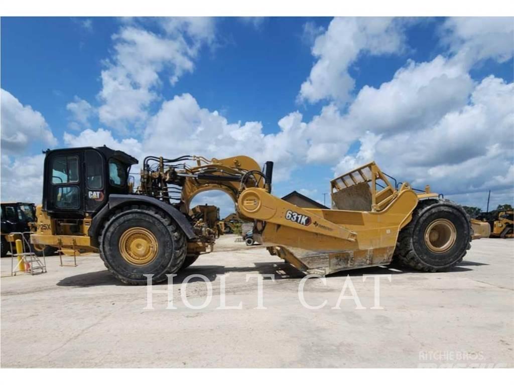 CAT 631K Földnyesők (szkréperek)