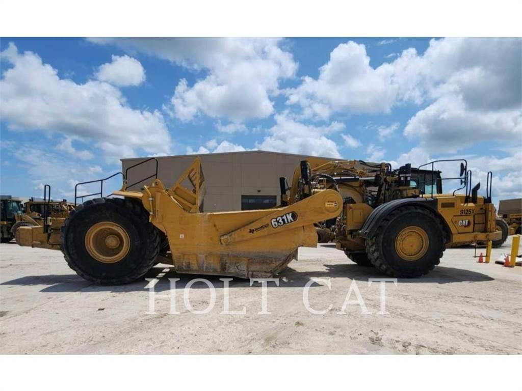 CAT 631K Földnyesők (szkréperek)