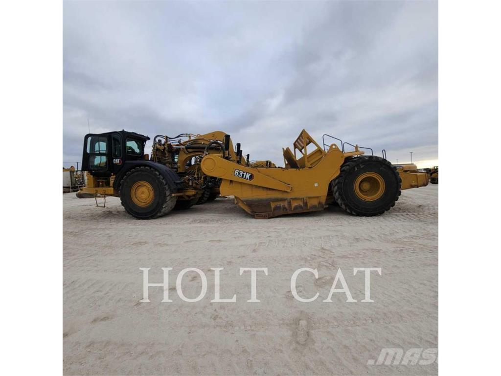 CAT 631K Földnyesők (szkréperek)