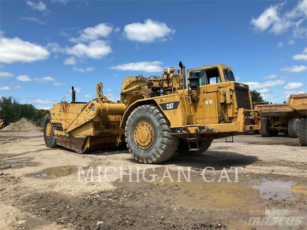 CAT 637E Földnyesők (szkréperek)