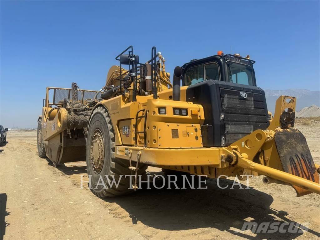 CAT 657 Földnyesők (szkréperek)