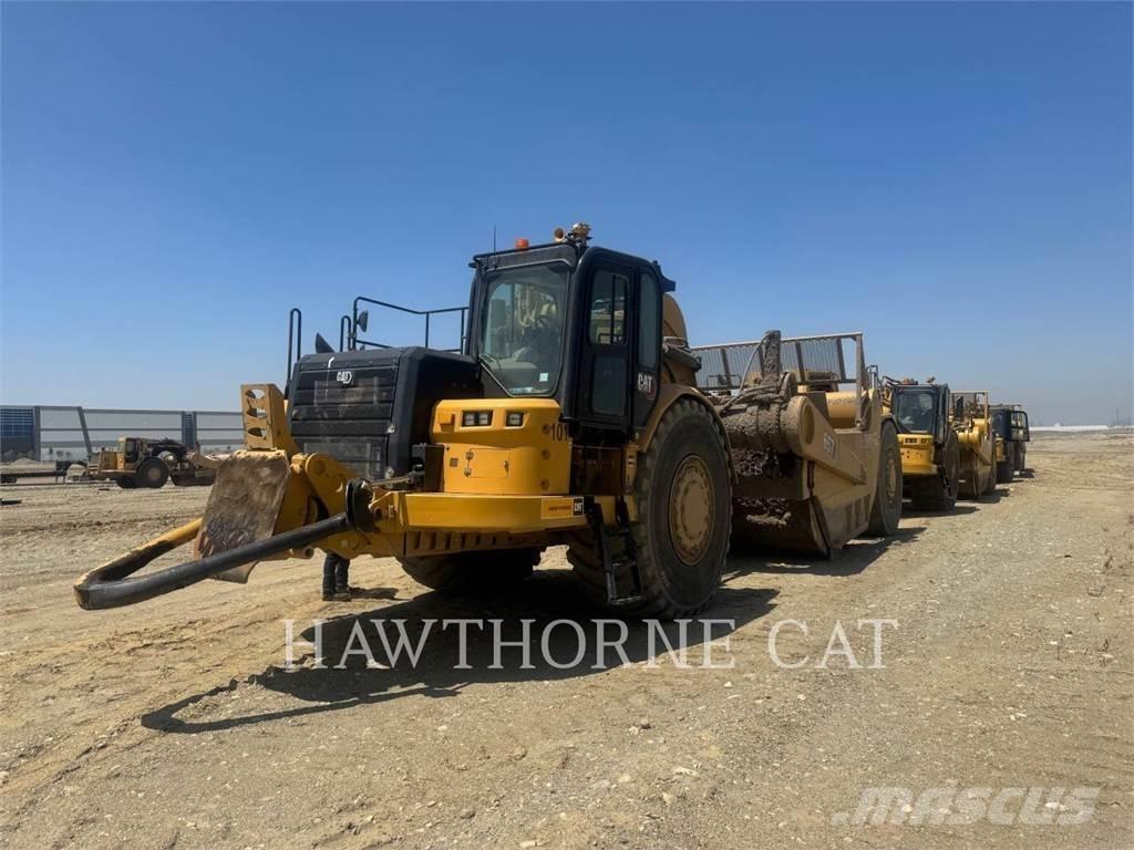 CAT 657 Földnyesők (szkréperek)