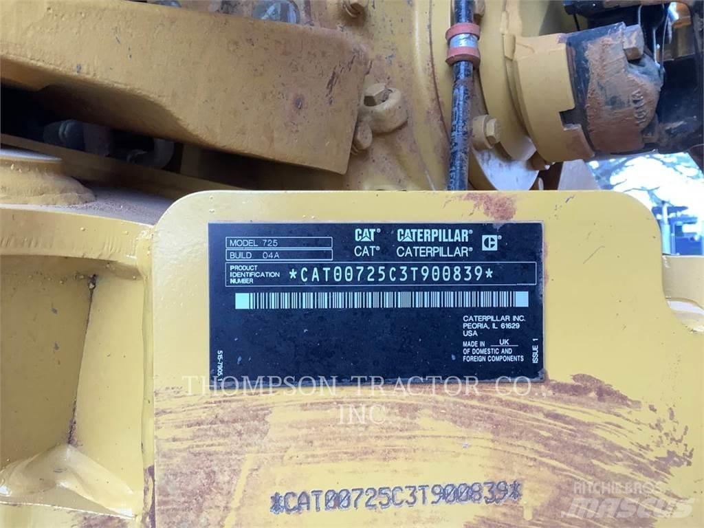 CAT 725 Csuklósdömperek
