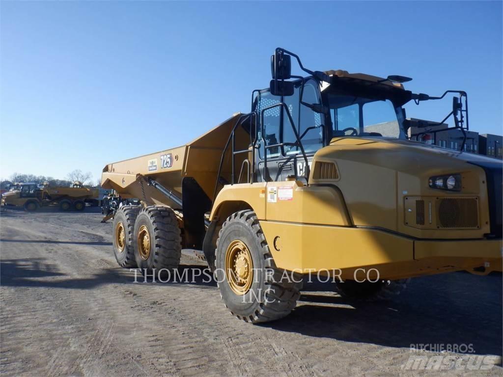 CAT 725 Csuklósdömperek