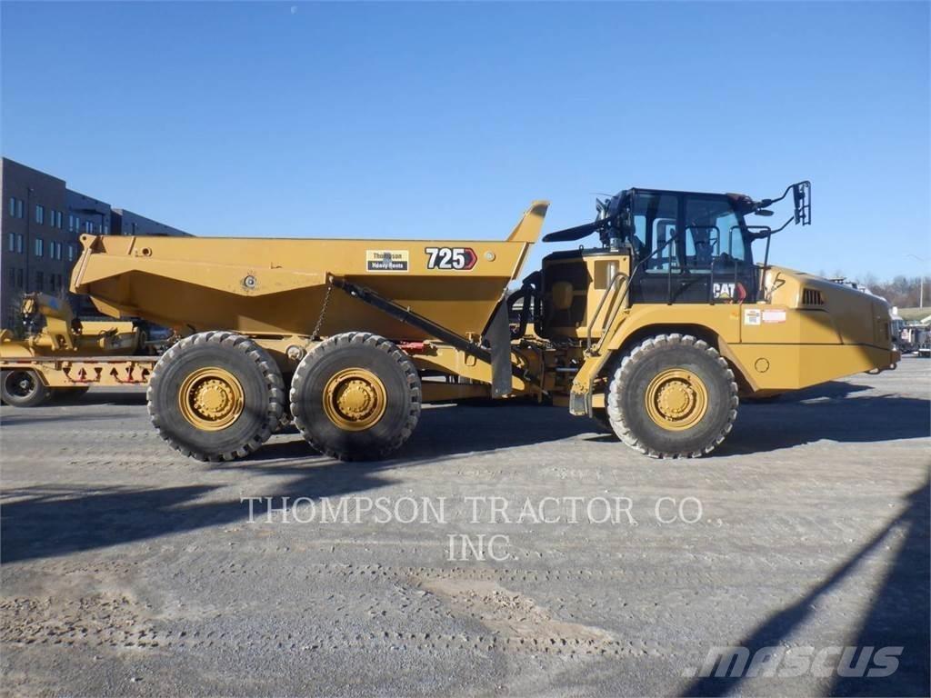 CAT 725 Csuklósdömperek