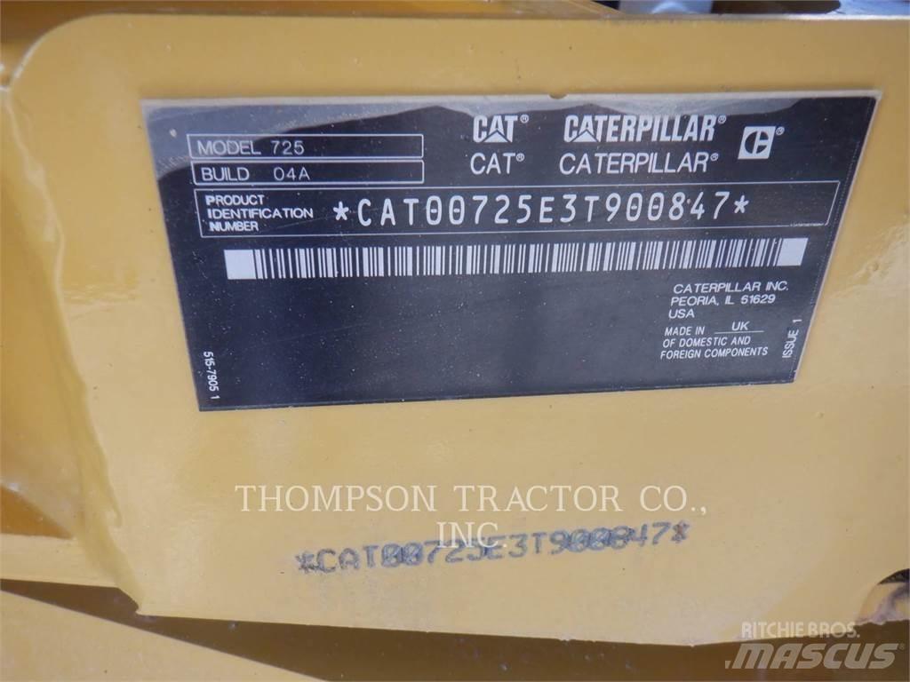 CAT 725 Csuklósdömperek