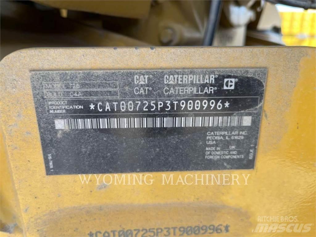 CAT 725 Csuklósdömperek