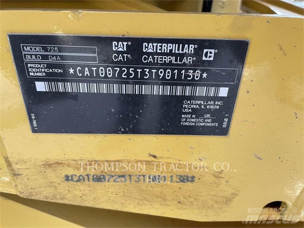 CAT 725 Csuklósdömperek