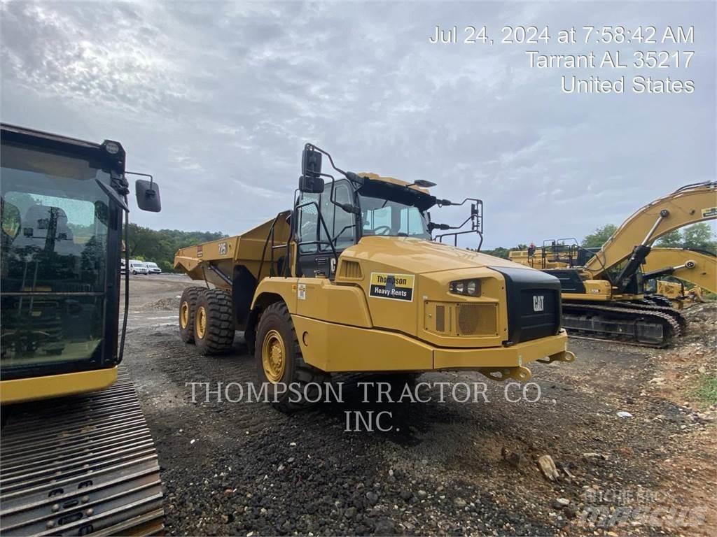 CAT 725 Csuklósdömperek