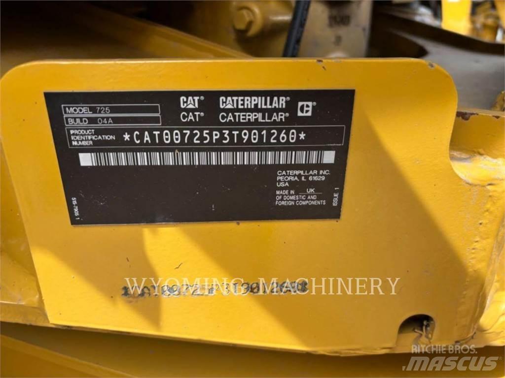 CAT 725 Csuklósdömperek