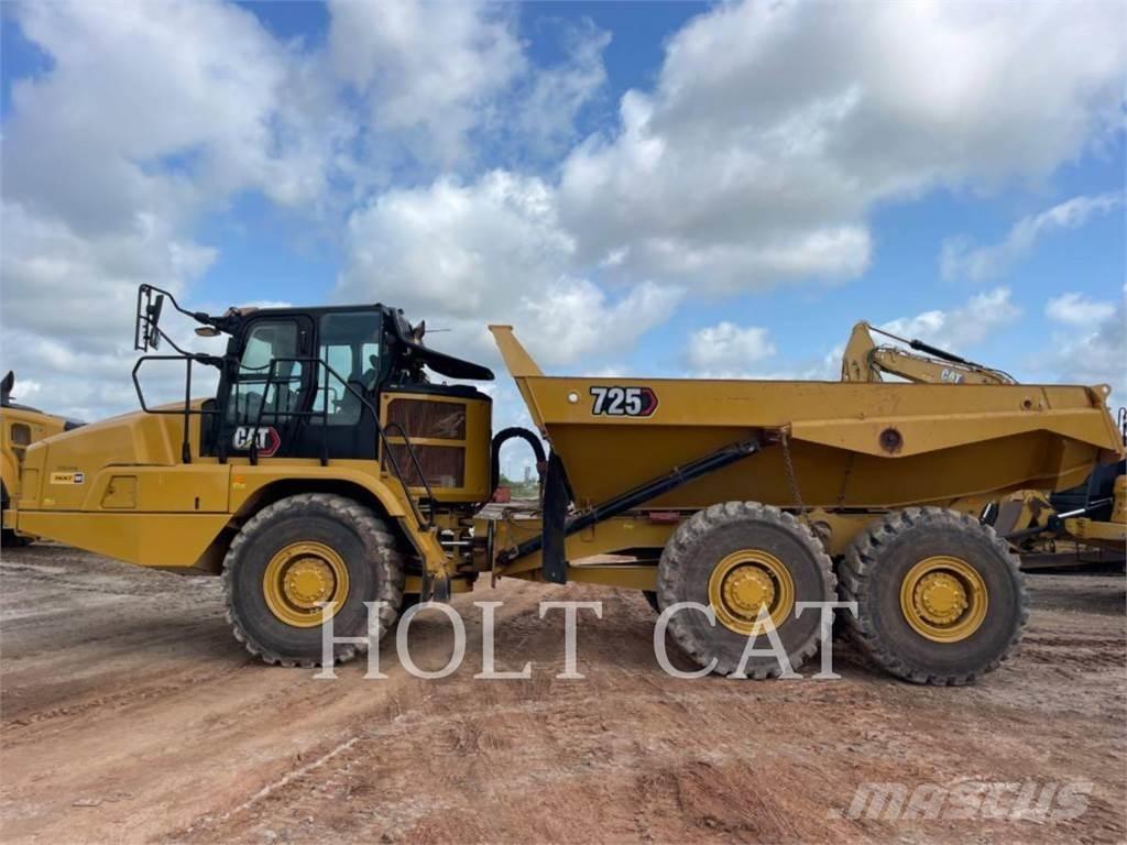 CAT 725 Csuklósdömperek