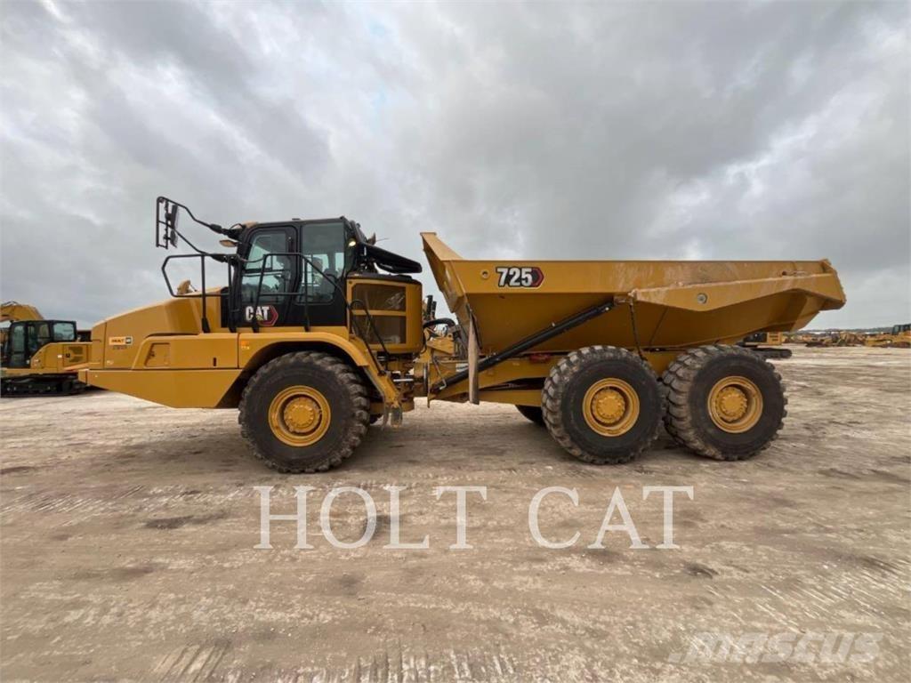 CAT 725 Csuklósdömperek