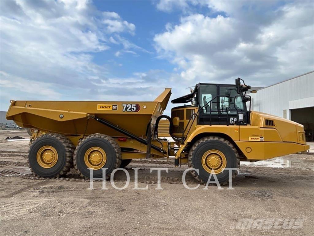 CAT 725 Csuklósdömperek