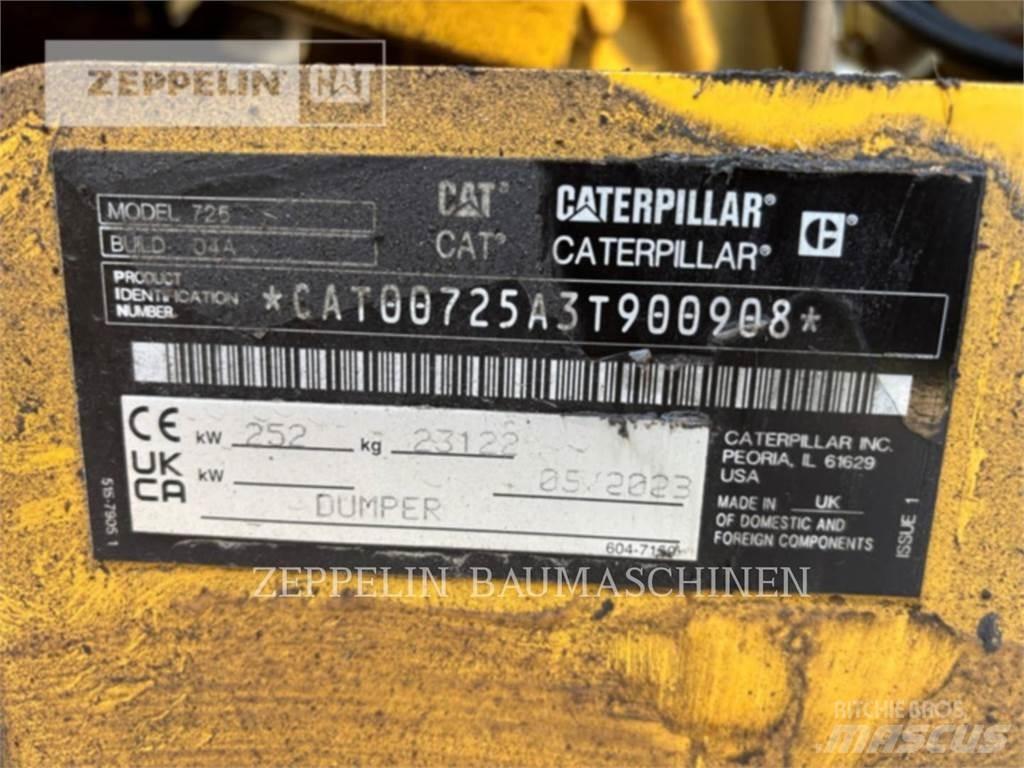 CAT 725-04A Csuklósdömperek