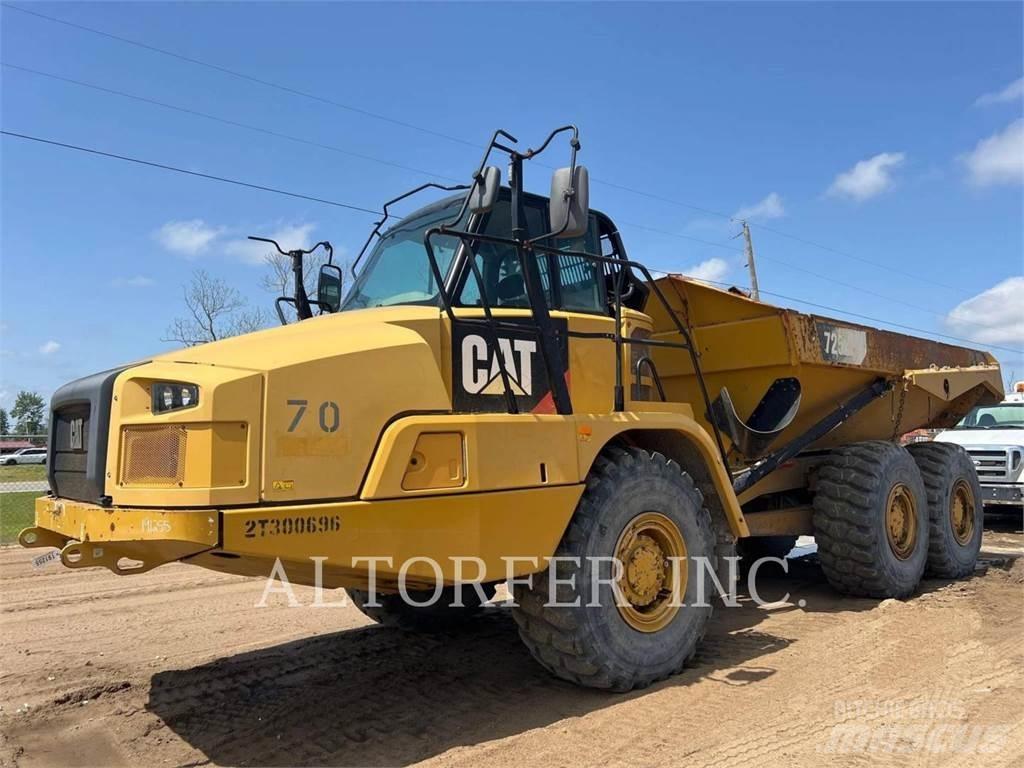CAT 725C2 Csuklósdömperek