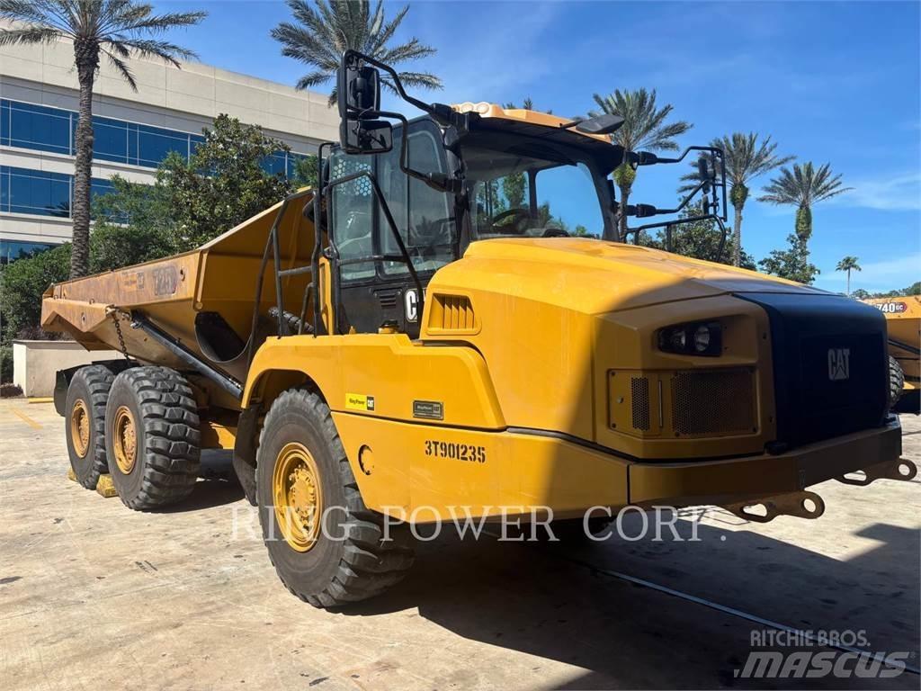 CAT 725TG Csuklósdömperek