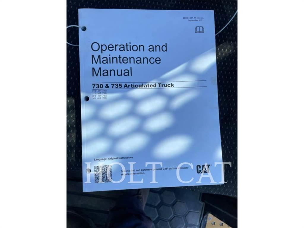 CAT 730 Csuklósdömperek