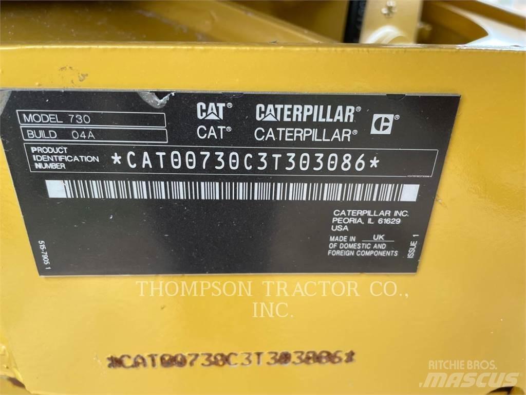 CAT 730 Csuklósdömperek
