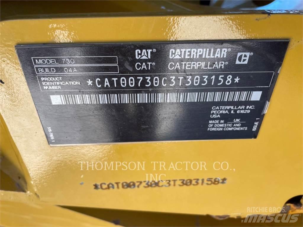 CAT 730 Csuklósdömperek