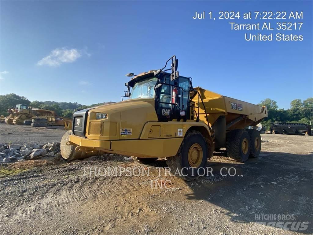 CAT 730 Csuklósdömperek