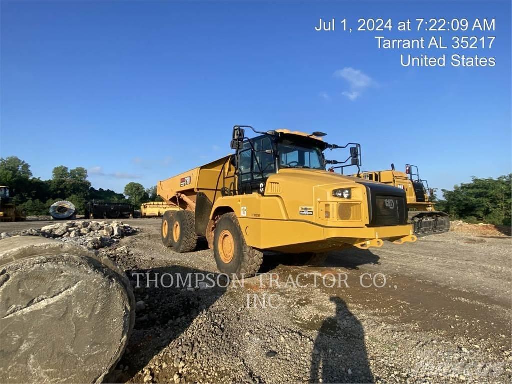 CAT 730 Csuklósdömperek