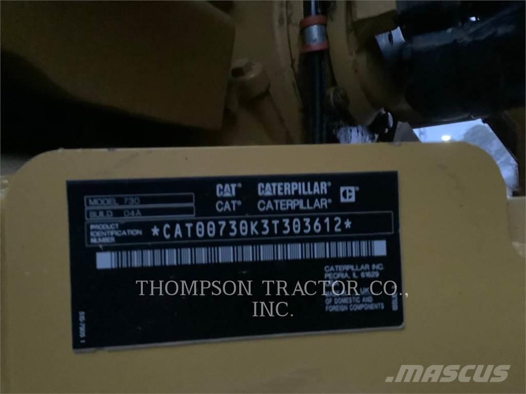 CAT 730 Csuklósdömperek