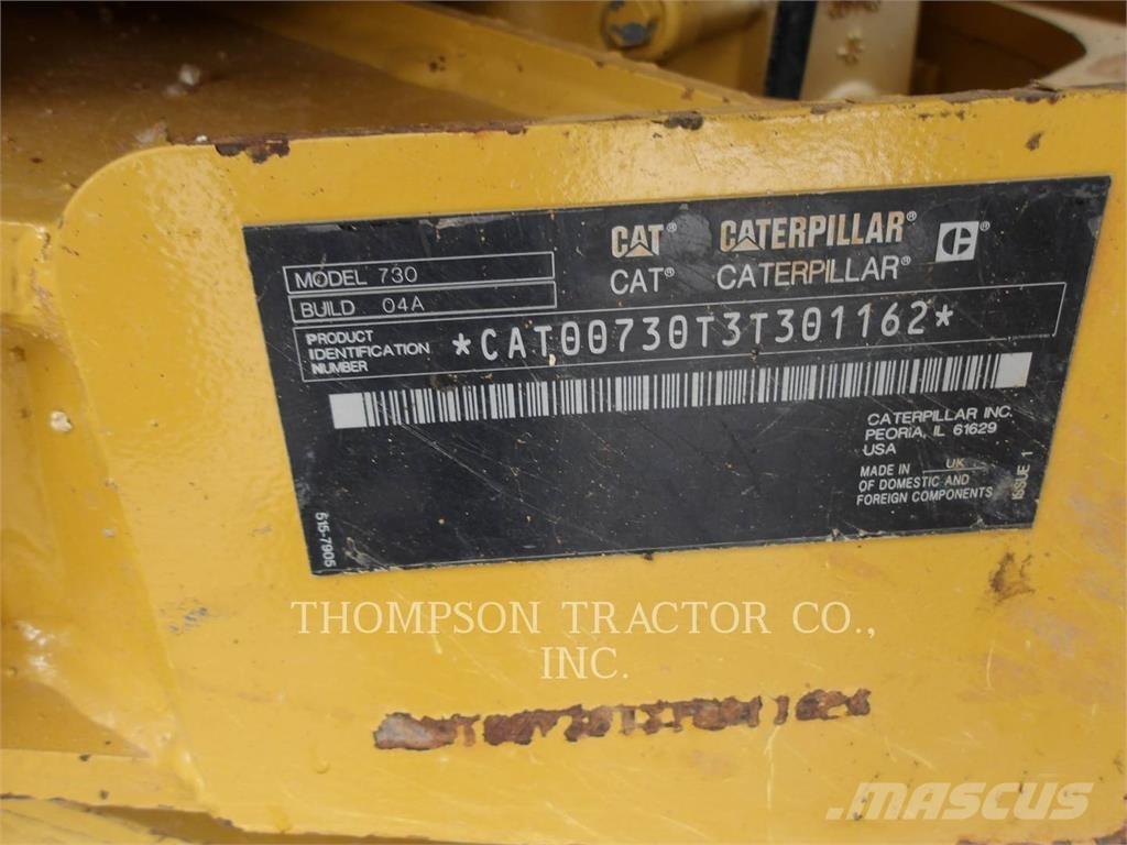 CAT 730 Csuklósdömperek