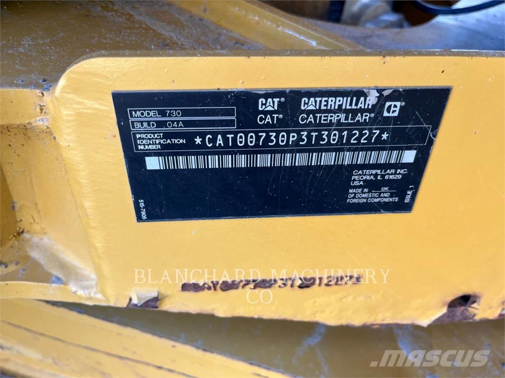 CAT 730 Csuklósdömperek