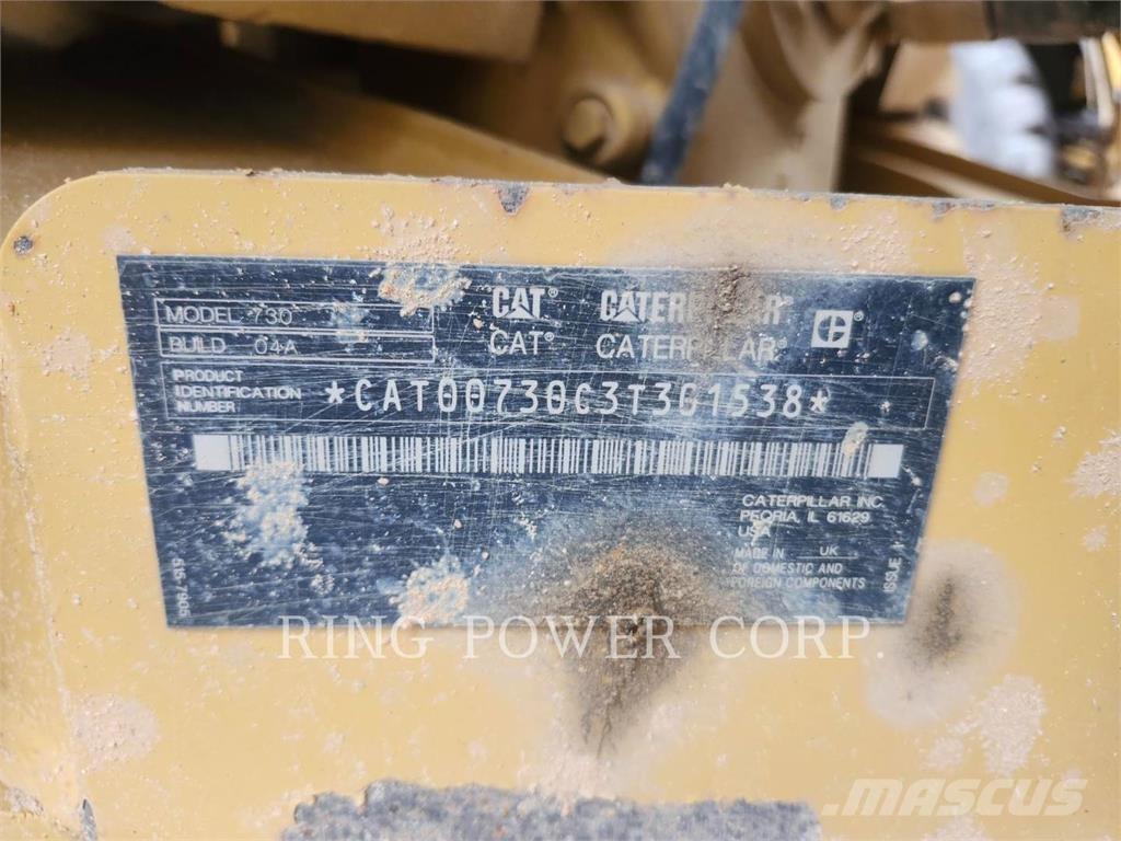 CAT 730TG Csuklósdömperek