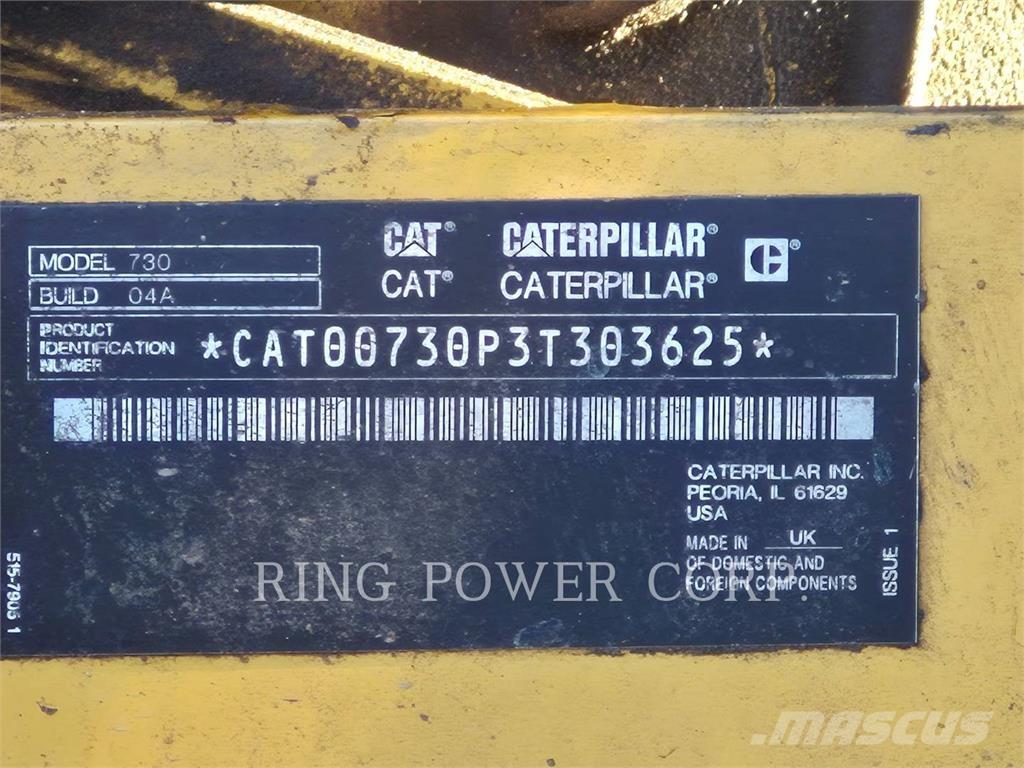 CAT 730WW Tartályos teherautók