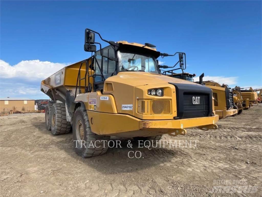 CAT 735 Csuklósdömperek