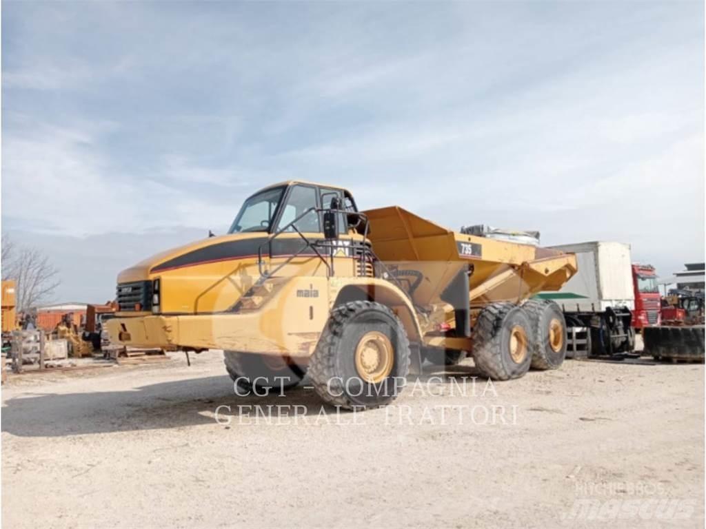 CAT 735 Csuklósdömperek