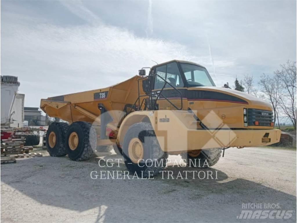 CAT 735 Csuklósdömperek