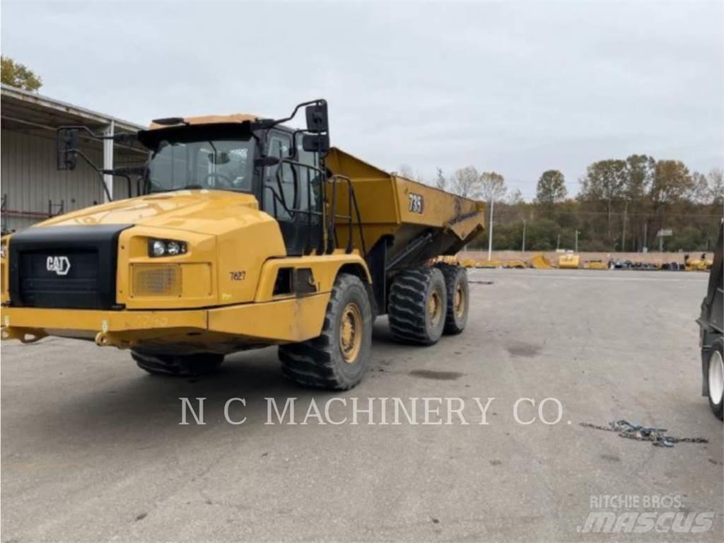 CAT 735 Csuklósdömperek