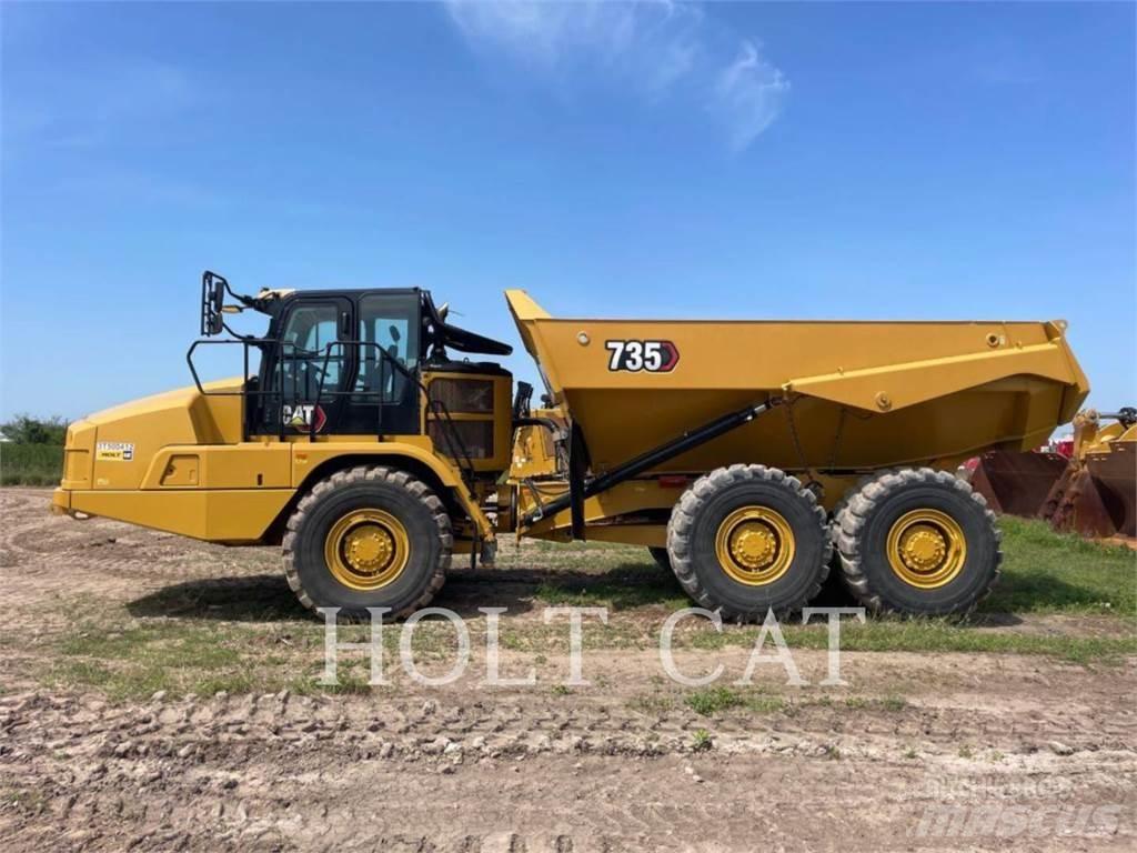 CAT 735 Csuklósdömperek