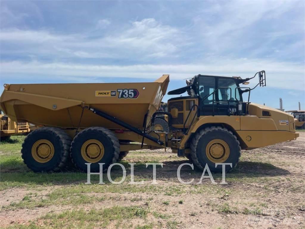 CAT 735 Csuklósdömperek