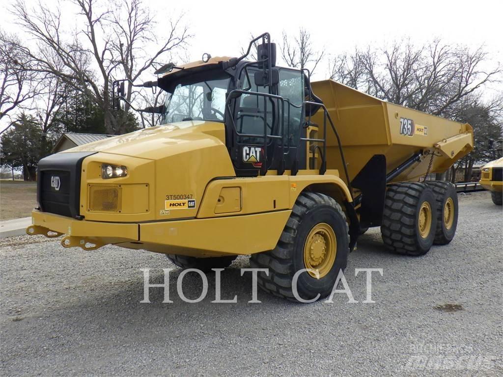 CAT 735 Csuklósdömperek