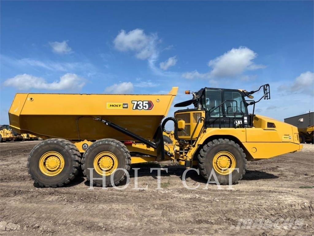 CAT 735 Csuklósdömperek