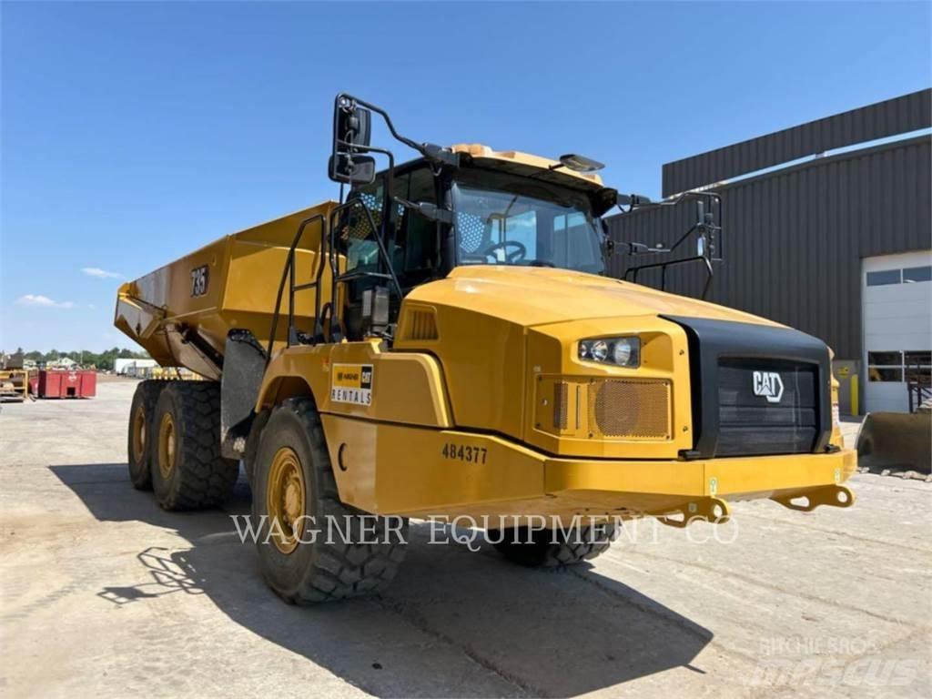 CAT 735 Csuklósdömperek