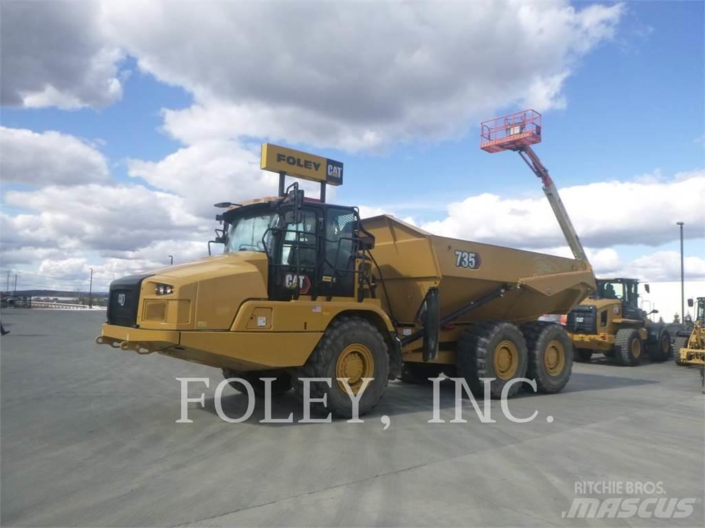 CAT 735-04 Csuklósdömperek